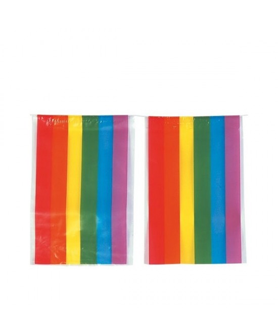 Bandera Plástico Comunidad Gay 50m.