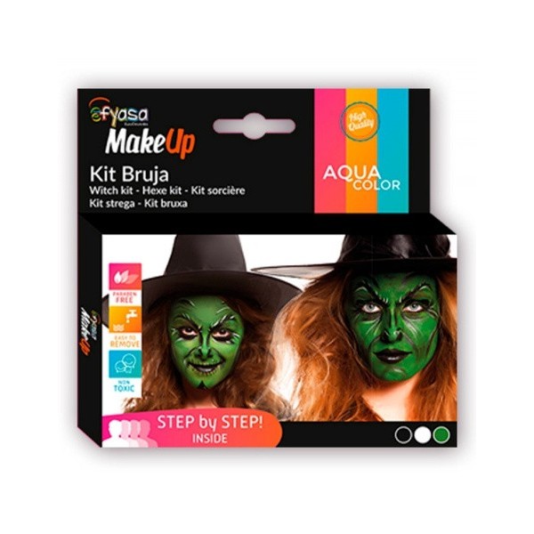 Kit Bruja maquillaje 3 colores 3x2gr