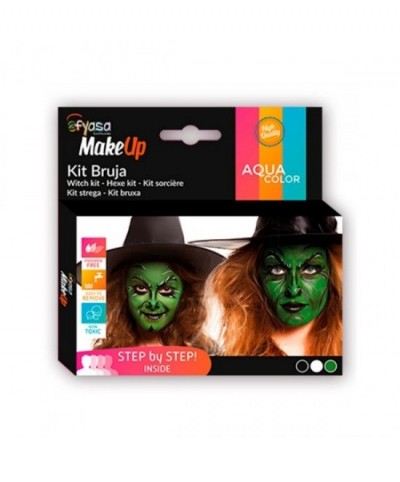 Kit Bruja maquillaje 3 colores 3x2gr