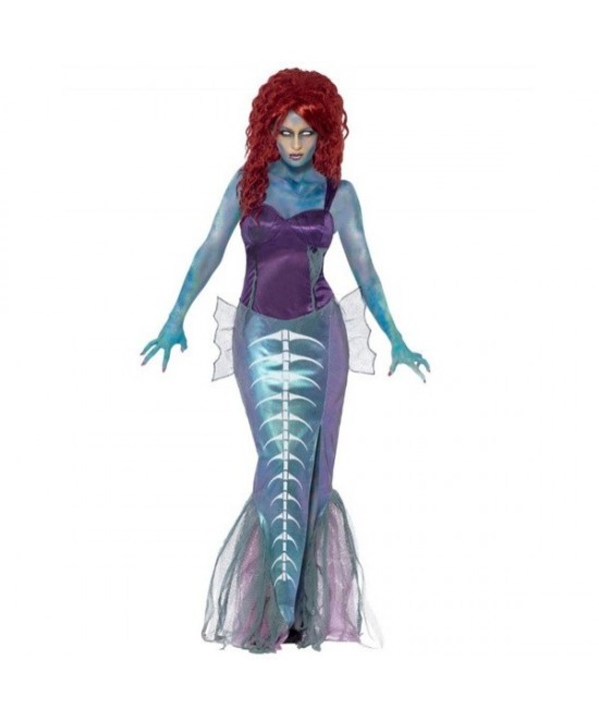 Disfraz de Sirenita Zombie mujer