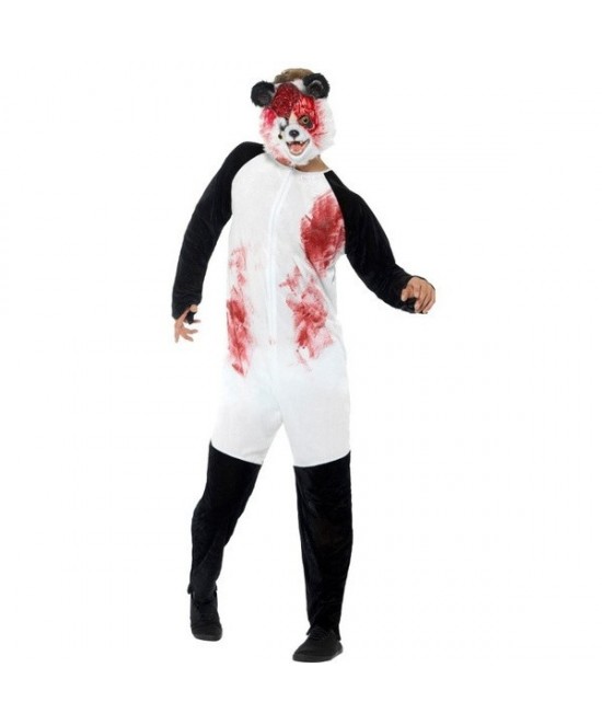 Disfraz de Panda Zombie para hombre
