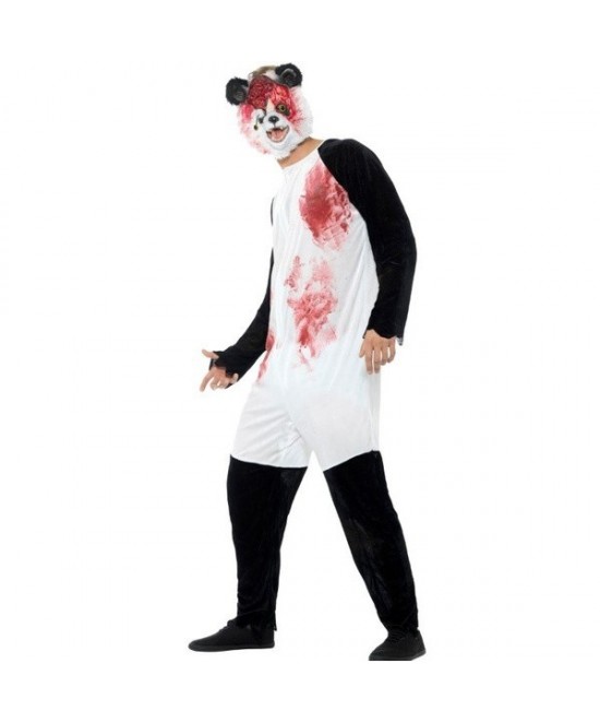 Disfraz de Panda Zombie para hombre