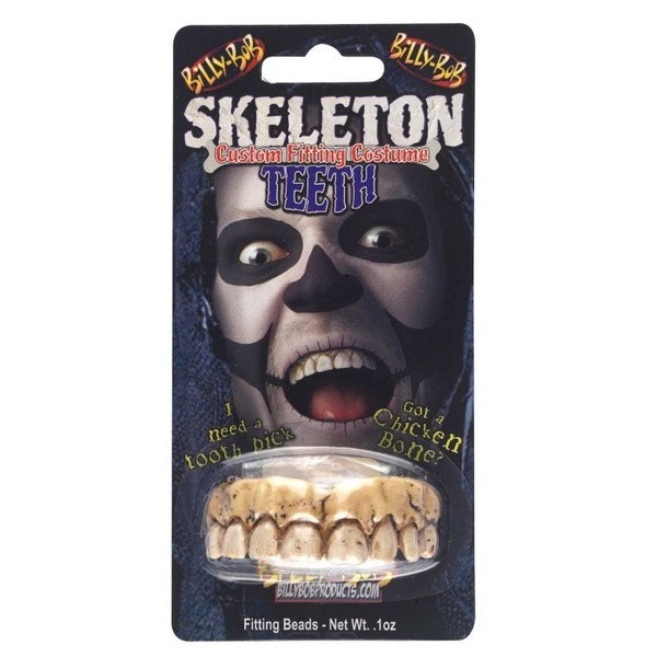 Dentadura de Esqueleto con adhesivo