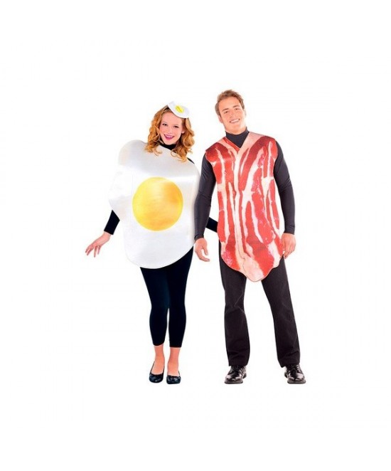 Disfraz Desayuno Huevos y bacon-2x1 AD.