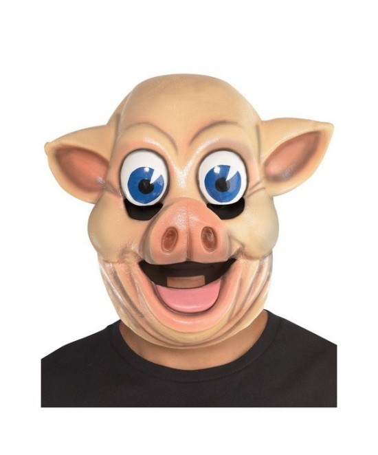 Máscara Cerdo látex
