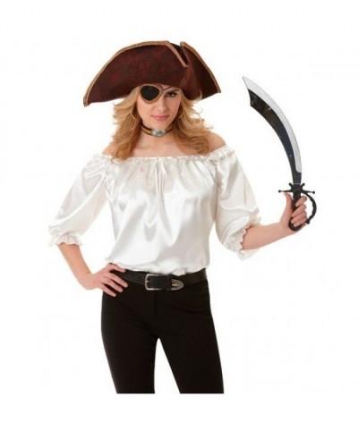 Blusa Pirata blanca  para mujer
