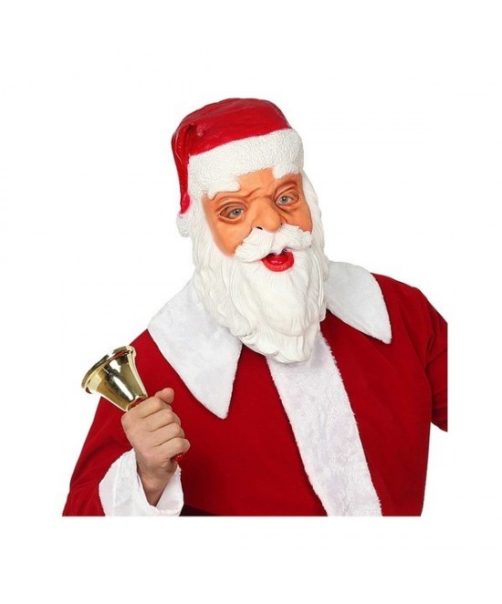 Máscara Papa Noel latex cabeza completa