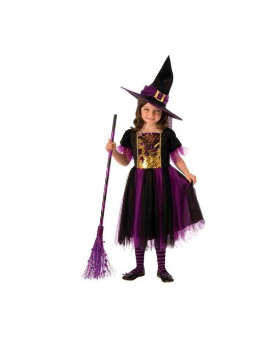 Disfraz Bruja Mágica para niña