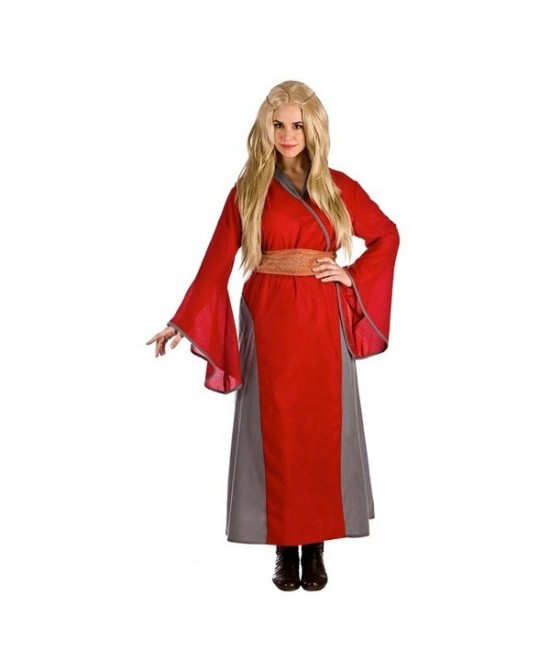 Disfraz Reina Medieval  rojo para mujer