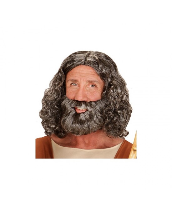 Peluca y barba Bíblica