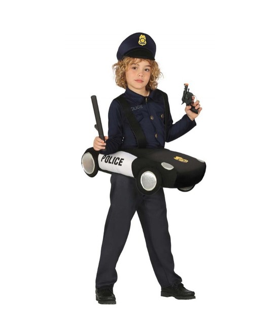 Disfraz Coche Policía infantil