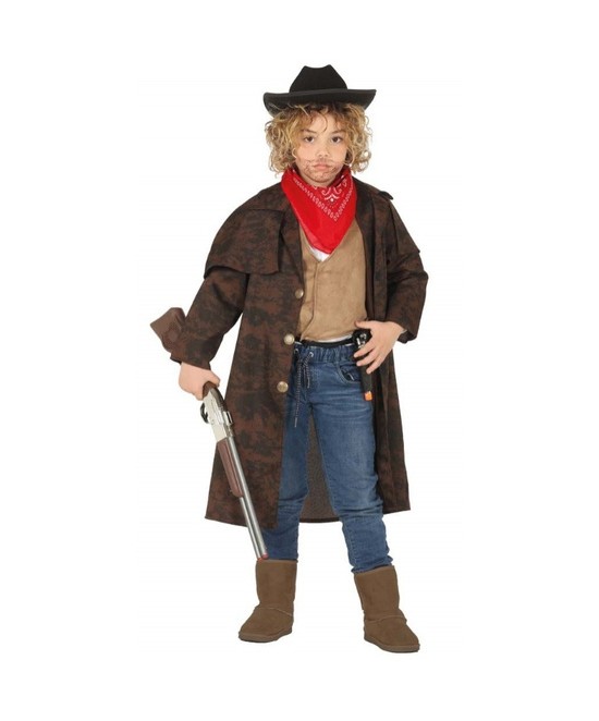Disfraz Abrigo cowboy infantil