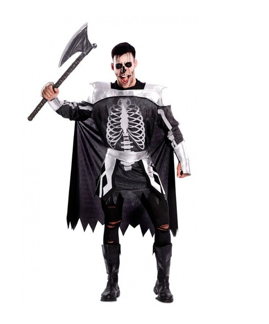 Disfraz Esqueleto medieval para hombre
