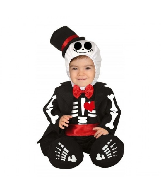 Disfraz de Mister Esqueleto para bebes
