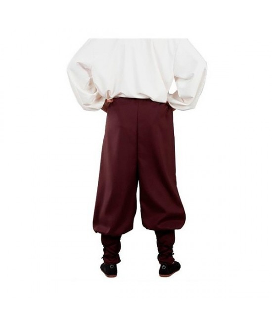 Pantalón medieval ancho adulto