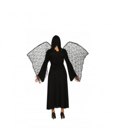 Disfraz  muerte con alas mujer