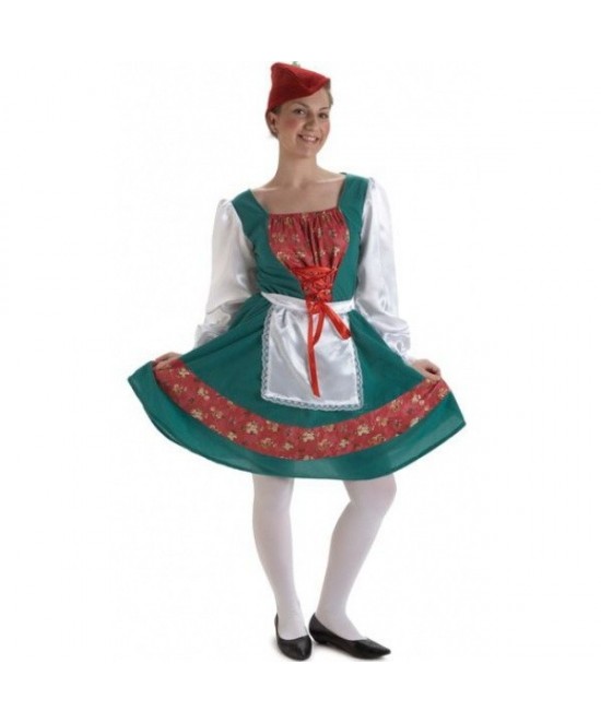 Disfraz Tirolesa Lujo Mujer Adulta