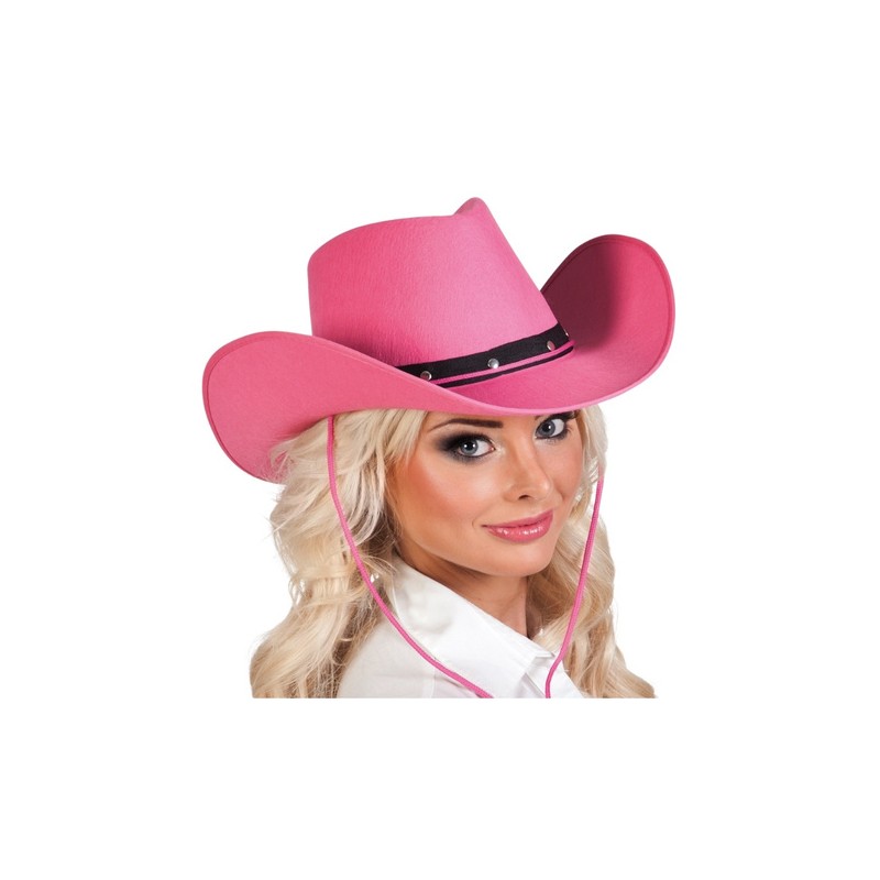 Sombrero cowboy Rosa