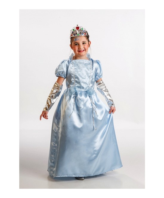Disfraz Princesa azul para niña