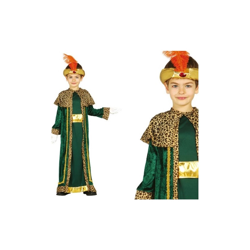 Disfraz Rey Baltasar Infantil