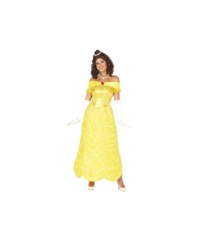 Disfraz Princesa amarilla para mujer