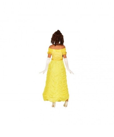 Disfraz Princesa amarilla para mujer