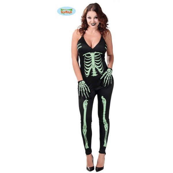 Disfraz Esqueleto Skeleton Fluorescente