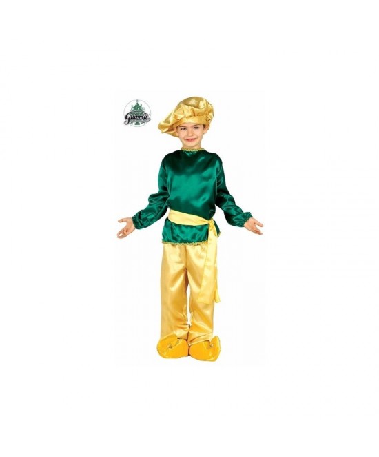 Disfraz Paje Infantil verde