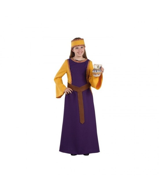 Disfraz Doña Jimena medieval para niña
