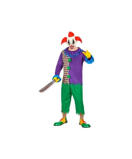 Disfraz Evil Joker para adulto