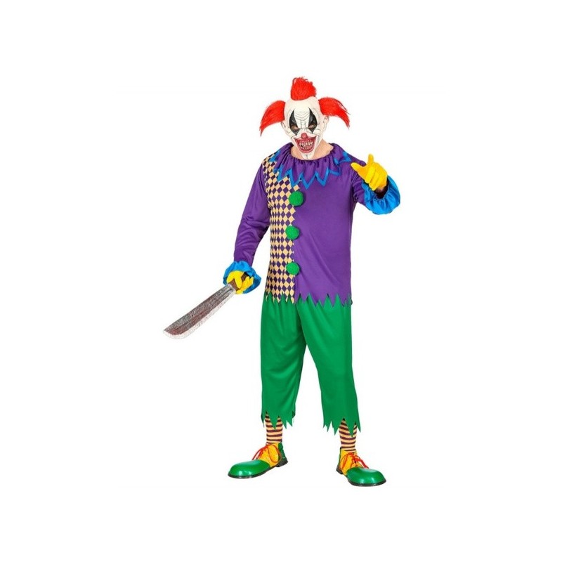Disfraz Evil Joker para adulto