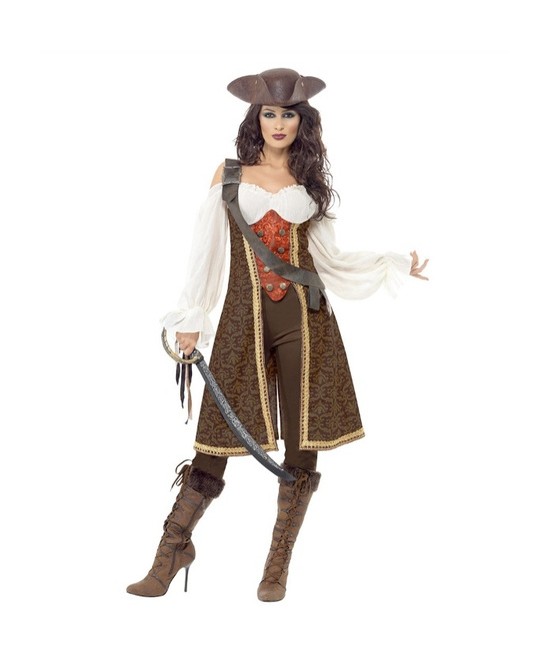Disfraz mujer Pirata de Alta Mar