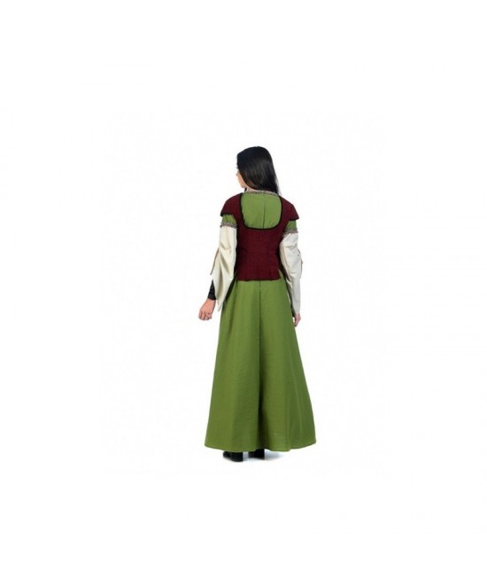 Disfraz medieval Beatrice deluxe  mujer