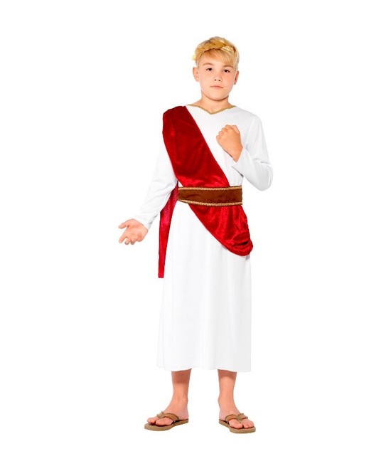Disfraz chico romano para niño