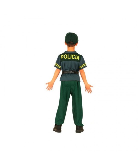 Disfraz Policía verde para niño