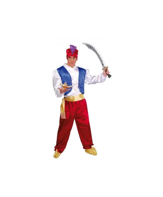 Disfraz de paje Aladin para adulto