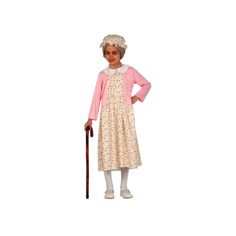 Disfraz abuela para niña