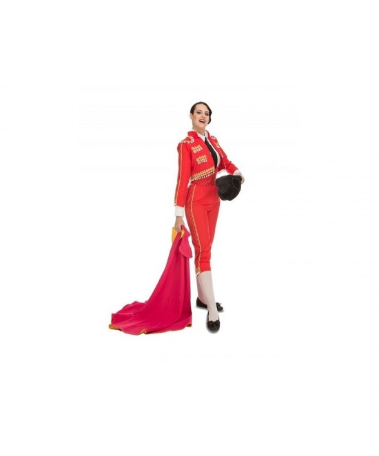Disfraz de Torera rojo para mujer