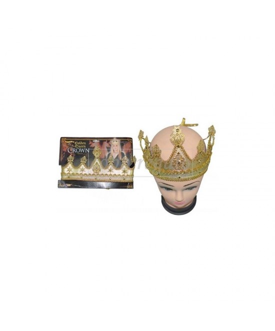 Corona de Reina dorada jx9264