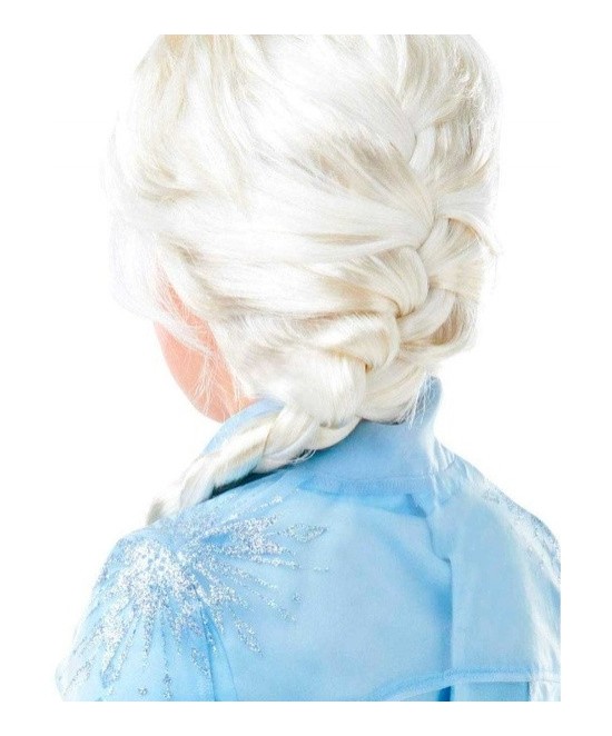 Peluca Elsa Frozen 2 infantil