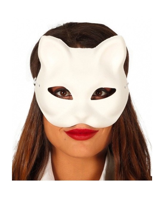 Máscara Gato blanca para...