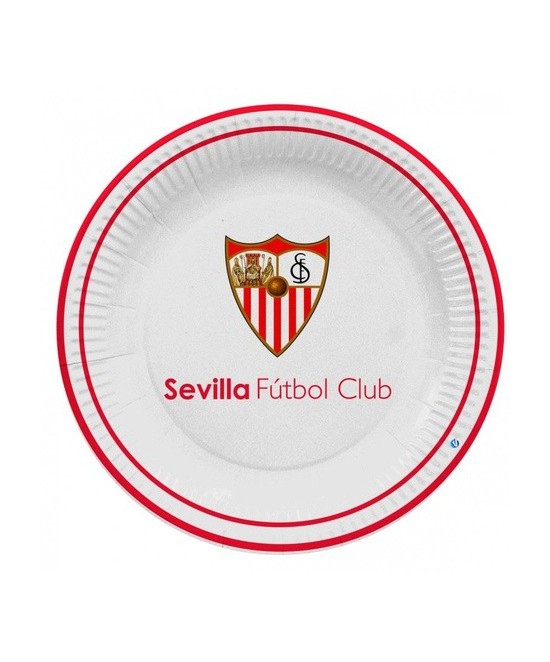 Platos 8 unid. Sevilla F.C....