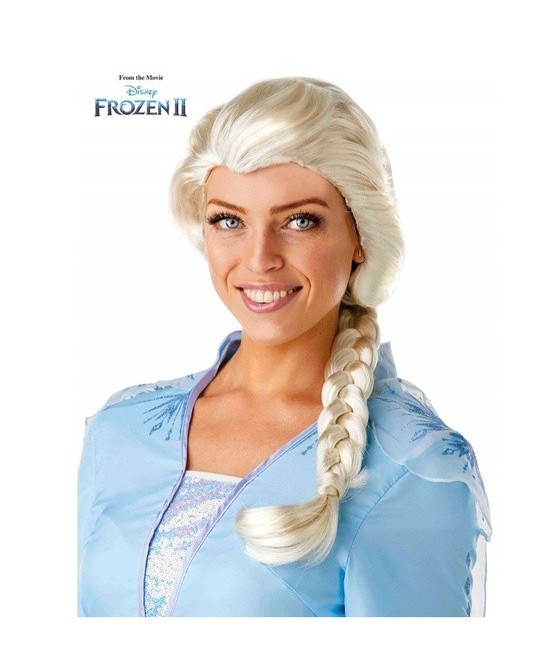Peluca Elsa Frozen2 adulta