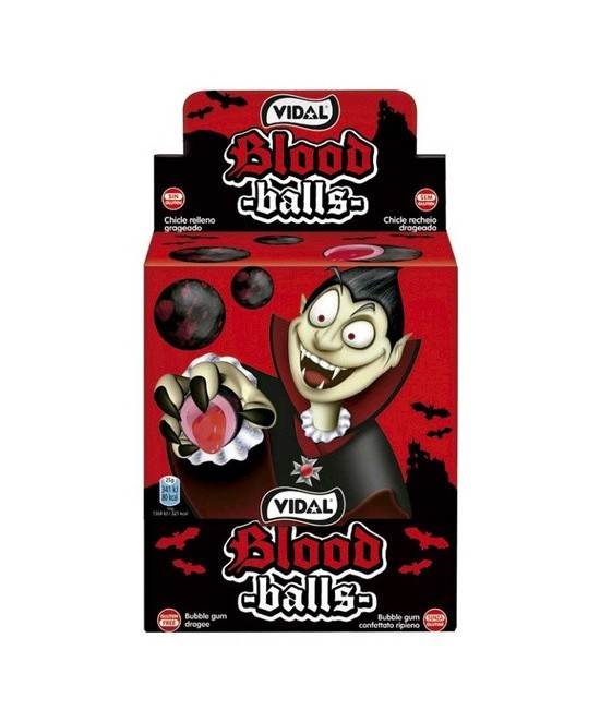 Chicles Drácula balls Vidal...