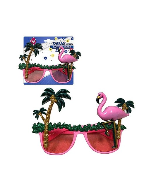 Gafas Flamingo y Palmera