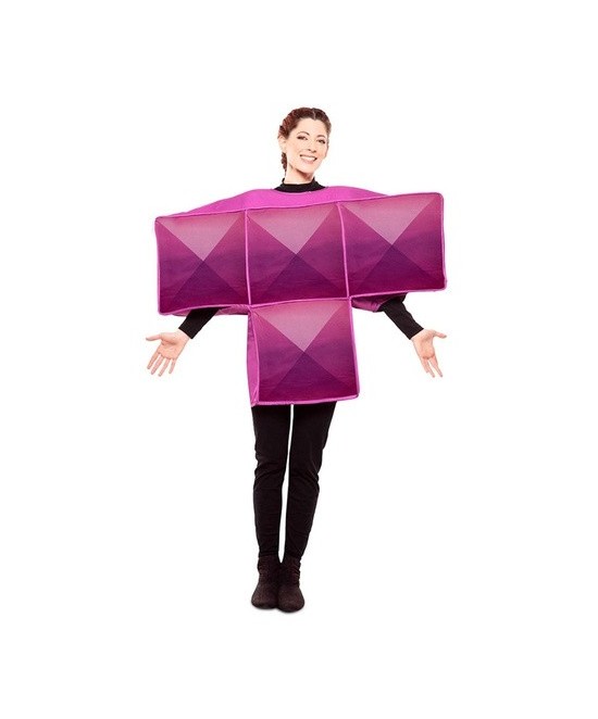 Disfraz de Tetris  púrpura...
