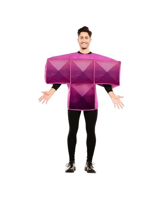 Disfraz de Tetris  púrpura...