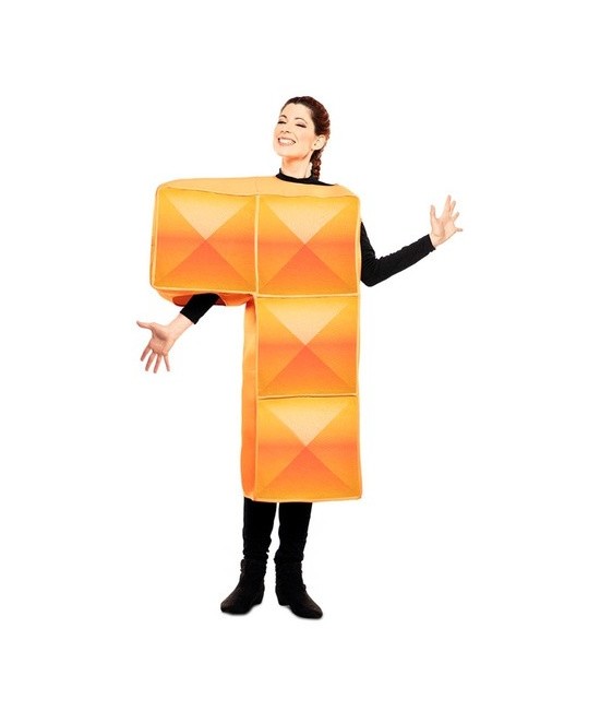 Disfraz de Tetris  naranja...