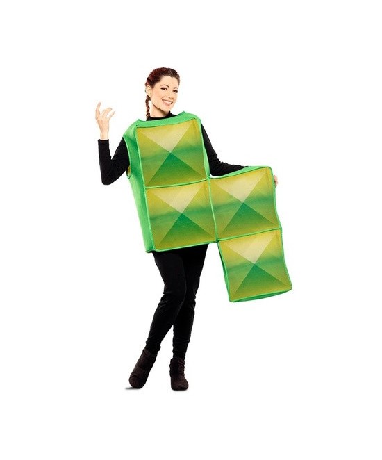 Disfraz de Tetris verde S...