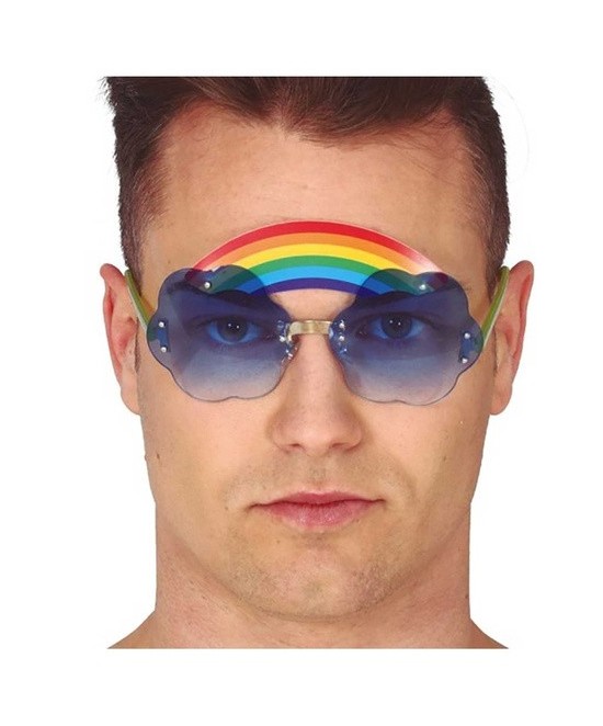 Gafas con arco iris